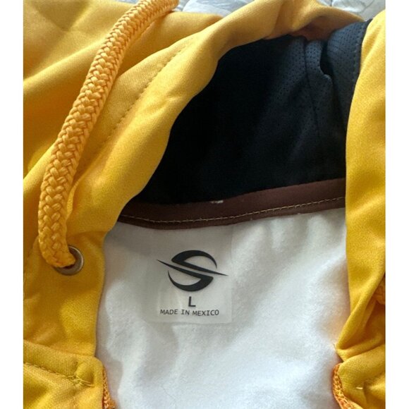 NEW Wyoming Cowboys ProSphere Mens Brown & Gold Full-Zip Hoodie, Large - Picture 9 of 10